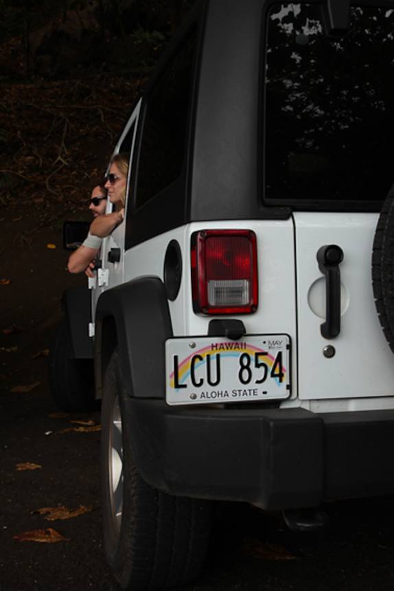 A caminho de Hana, na costa leste de Maui, no Havaí